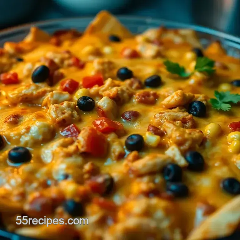 Cheesy Chicken Tortilla Casserole: A Family Favourite