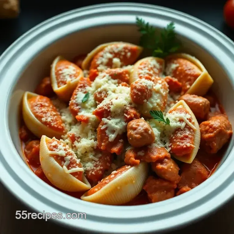 Cheesy Sausage-Stuffed Conchiglioni: A Comfort Food Classic