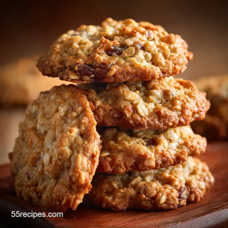 Oatmeal Cookies: Get the Ultimate Thick Chewy Classic Recipe presentation