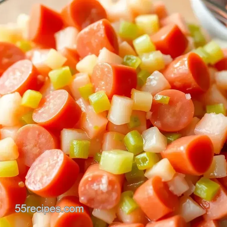 Chill Hot Dog Jello Salad for Fun Parties