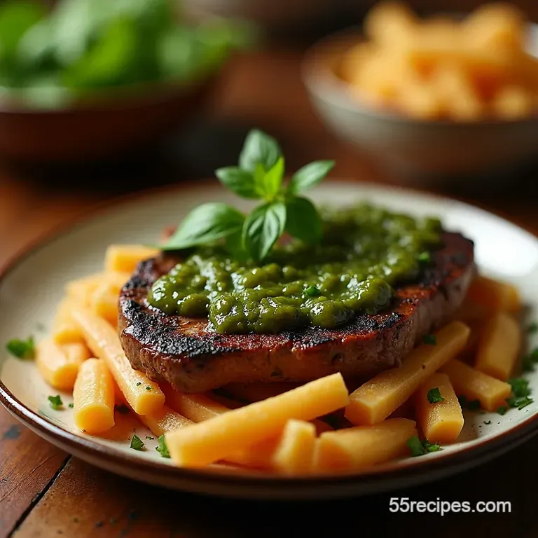 Chimichurri Champion the Ultimate Argentinian Sauce presentation