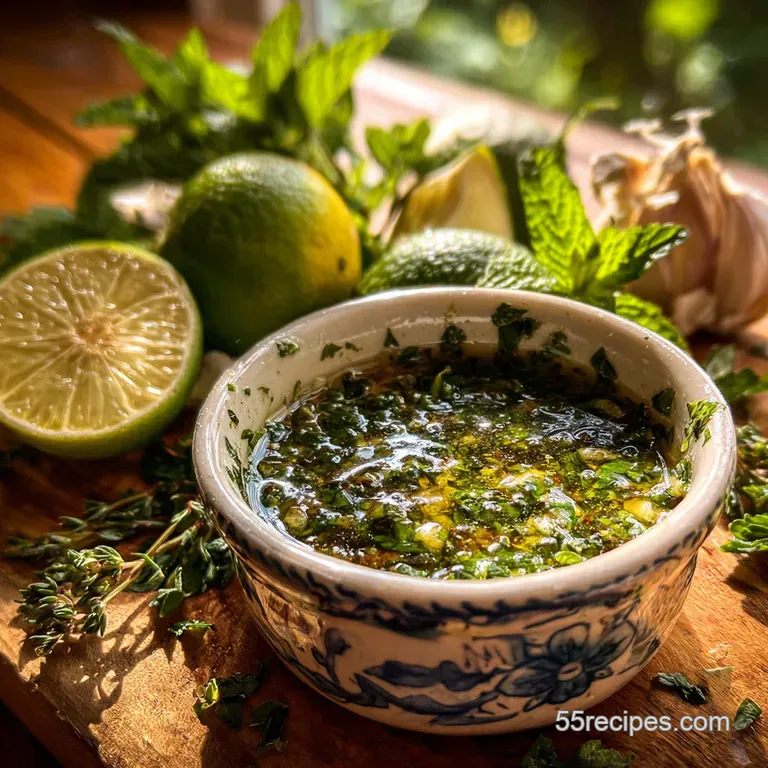 Chimichurri Marinade: Tangy and Herbaceous