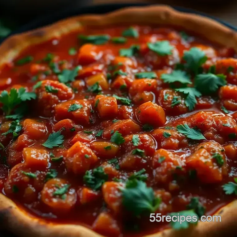 Chimichurri Sweet Tomatoes Pizza Sauce