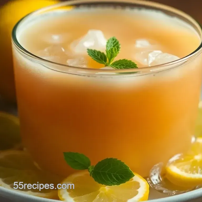 Citrus Explosion: The Irresistible Lemon Bomb Drink