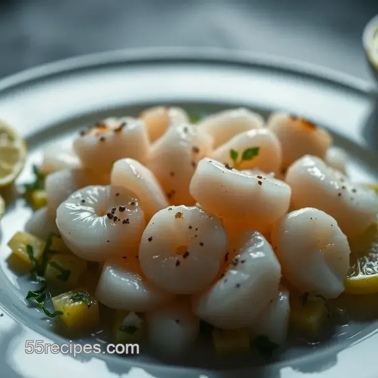 Citrus-Infused Scallop Crudo: A Fresh Taste of the Ocean
