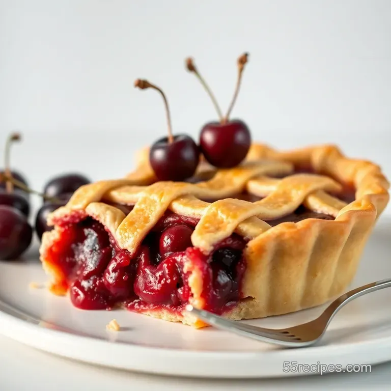 Classic All-American Cherry Pie