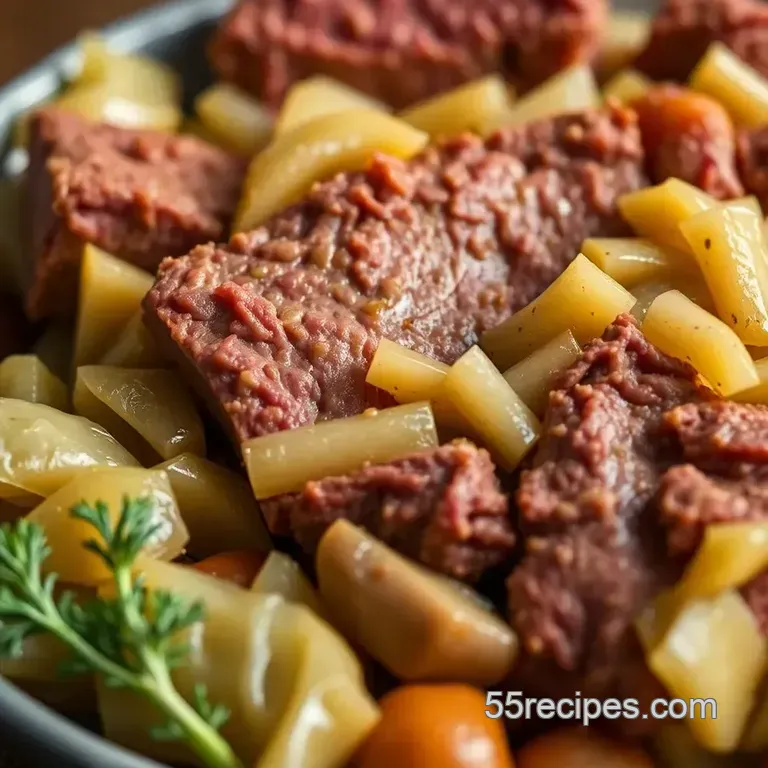 Classic Corned Beef and Cabbage: an Irish-American Tradition presentation