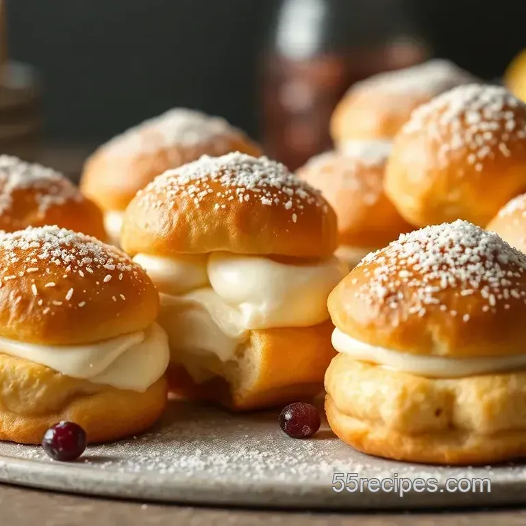 Classic Cream-Filled Profiteroles with Chocolate Sauce (A Choux-In Thing!)