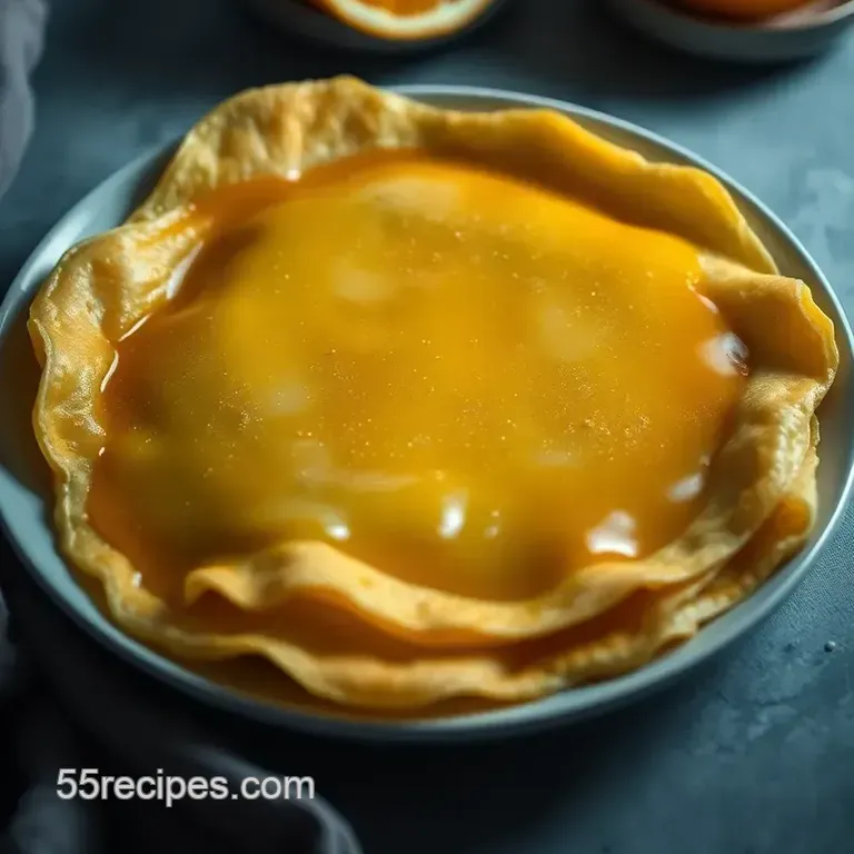 Classic Crepes Suzette: a Sophisticated French Delight presentation