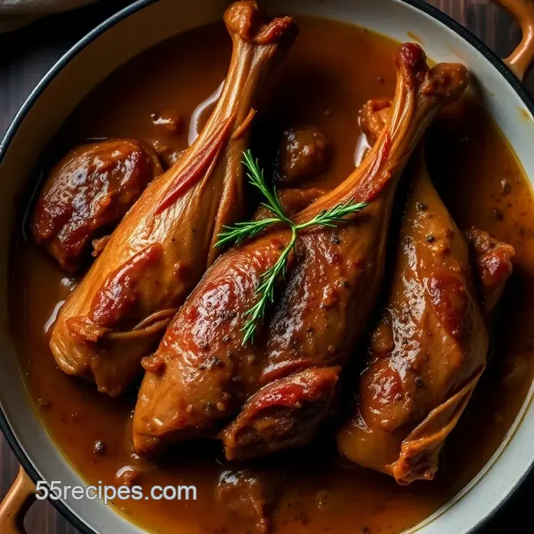 Classic Duck Confit: A French Culinary Tradition presentation