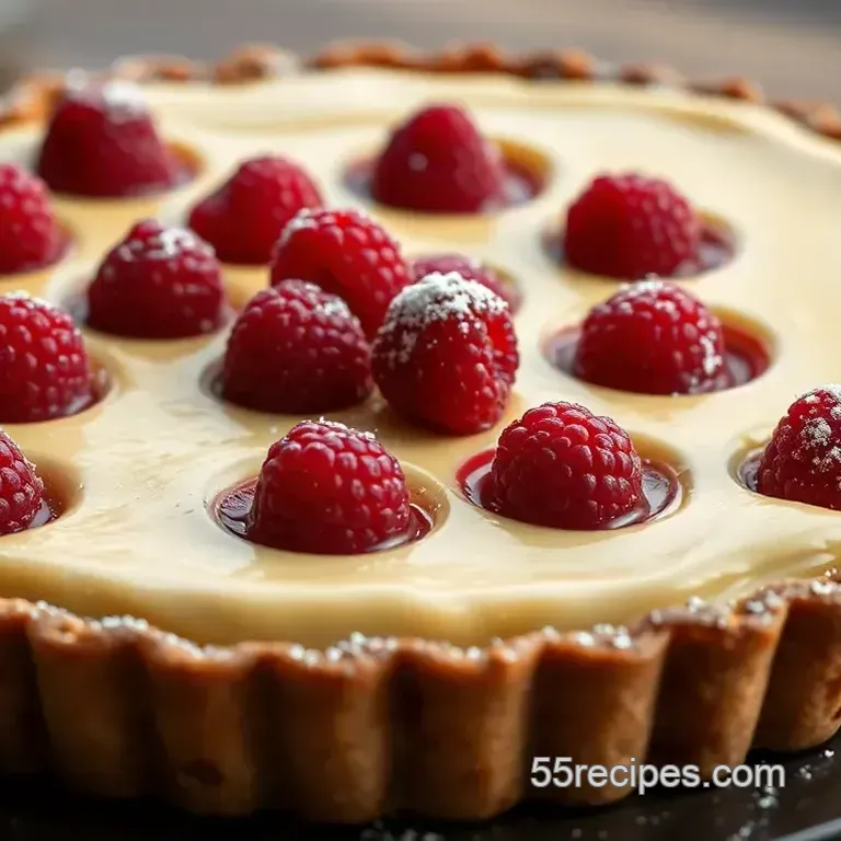 Classic Frangipane Tart with Raspberry Jam