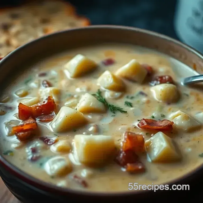 Classic New England Clam Chowder: A Comforting Coastal Classic