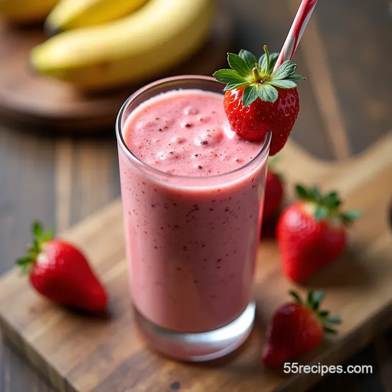 The Ultimate 5Minute Sunshine Sipper Strawberry Banana Smoothie The Ultimate 5Minute Sunshine Sipper Classic Strawberry Banana Smoothie