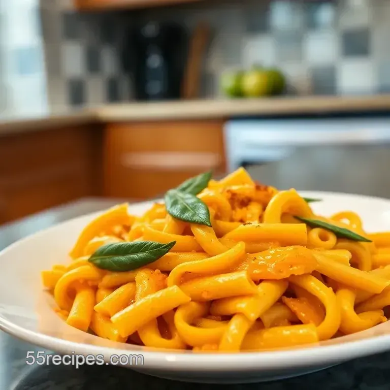 Savory Creamy Pumpkin Pasta Ready in 25 Minutes