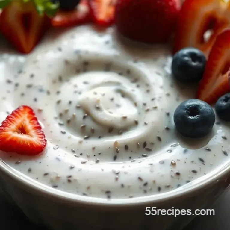 Creamy Almond Milk Chia Pudding
