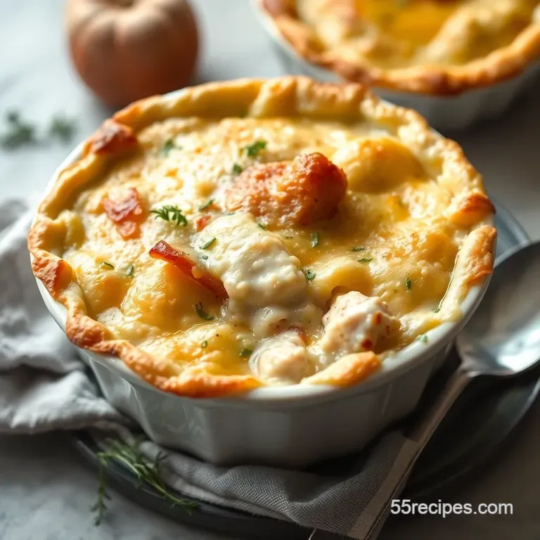 Creamy Chicken and Root Vegetable Pot Pie