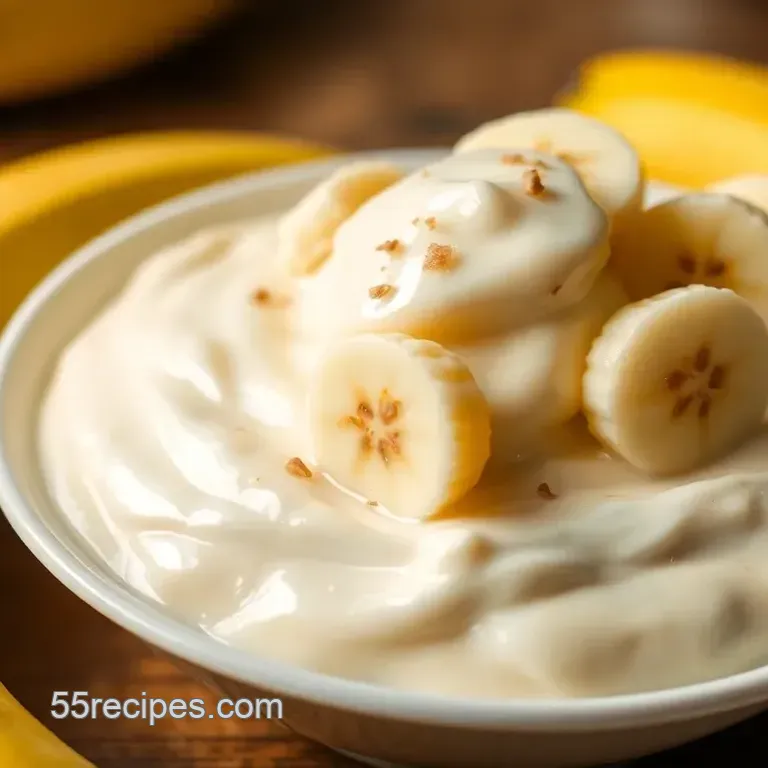 Creamy Dairy-Free Banana Pudding Delight