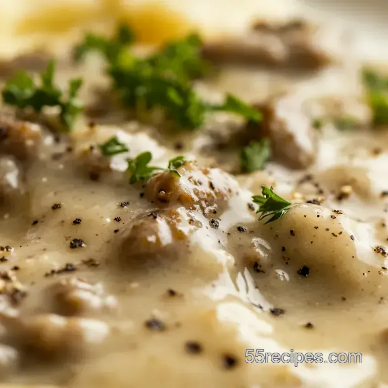 Creamy & Dreamy Southern Sausage Gravy