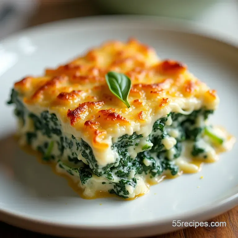 Creamy Dreamy Spinach Casserole