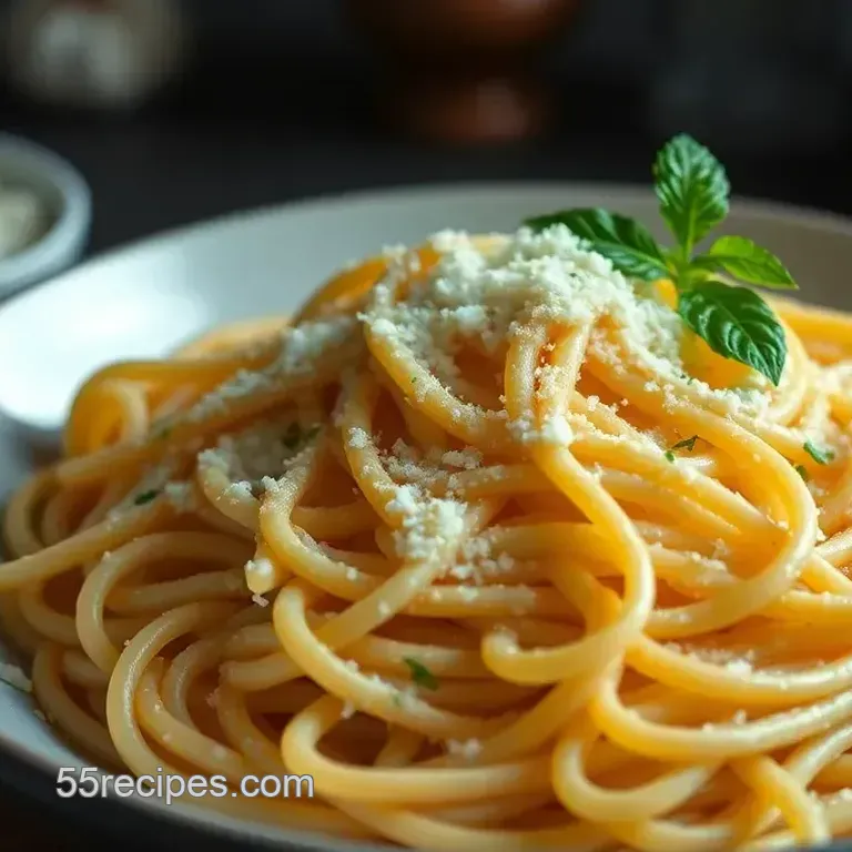 Creamy Garlic Parmesan Carba Nada Pasta