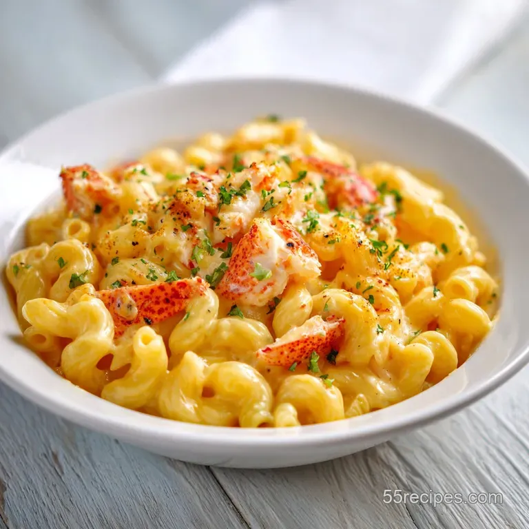 Lobster Mac and Cheese with Creamy White Cheddar