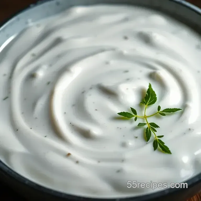 Creamy Low Sodium Ranch Dressing
