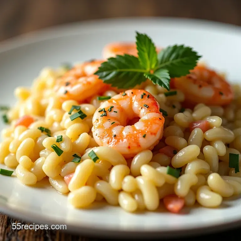 Creamy Shrimp Risotto with Lemon Herbs