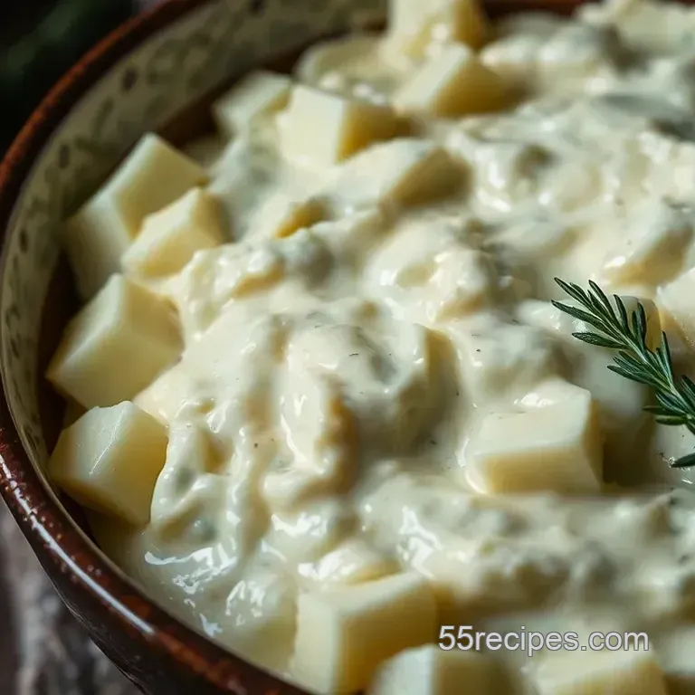 Creamy Skordalia: A Traditional Greek Potato and Garlic Dip