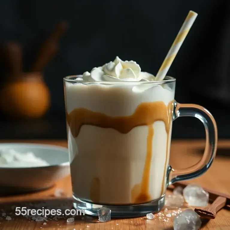 Creamy Vanilla Frappuccino Delight
