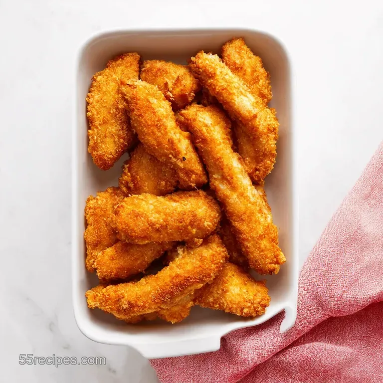 Crispy Baked Chicken Strips