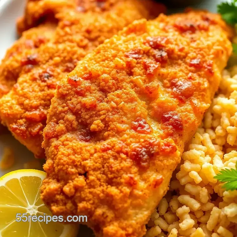 Crispy Fried Fish with Hillbilly Flavor presentation
