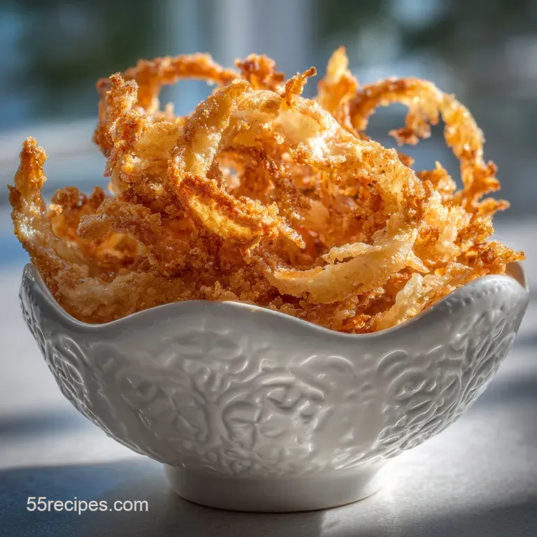 Homemade Onion Straws Recipe