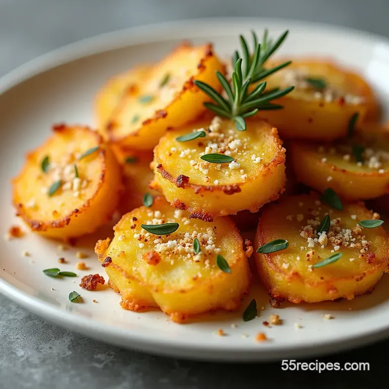 Best Crispy Parmesan Smashed Potatoes Recipe Oven Roasted Golden Crunch Crispy Parmesan Smashed Potatoes with Rosemary