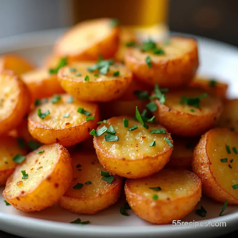 Crispy PubStyle OvenFried Potatoes Better than the Chippy