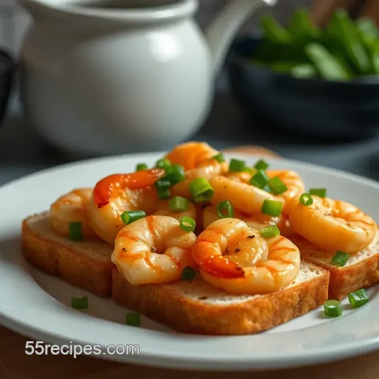 Crispy Shrimp Toast Delight
