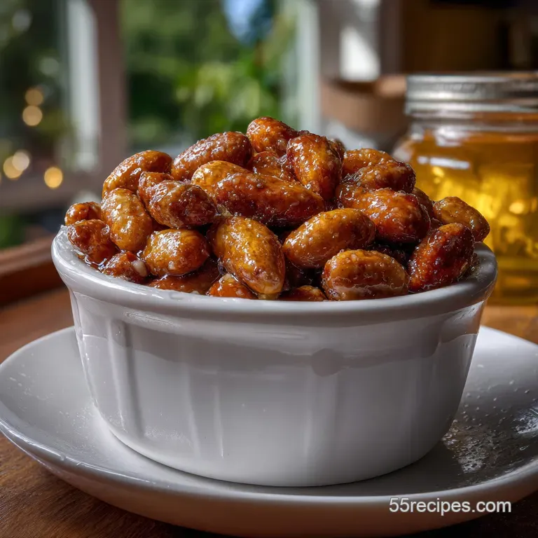 Honey Roasted Peanuts: the Ultimate Crispy Recipe presentation