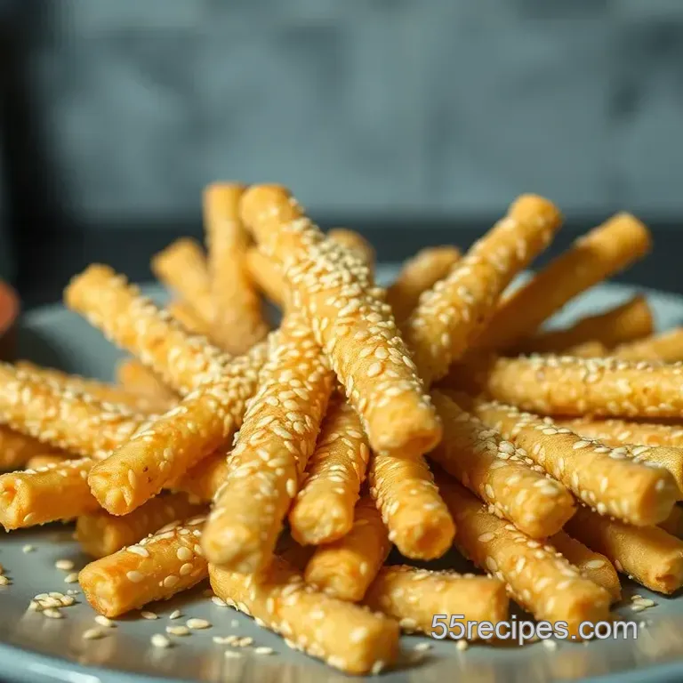 Crunchy Sesame Seed Sticks: A Delightful Snack