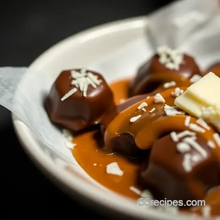 Decadent Chocolate Caramel Candies