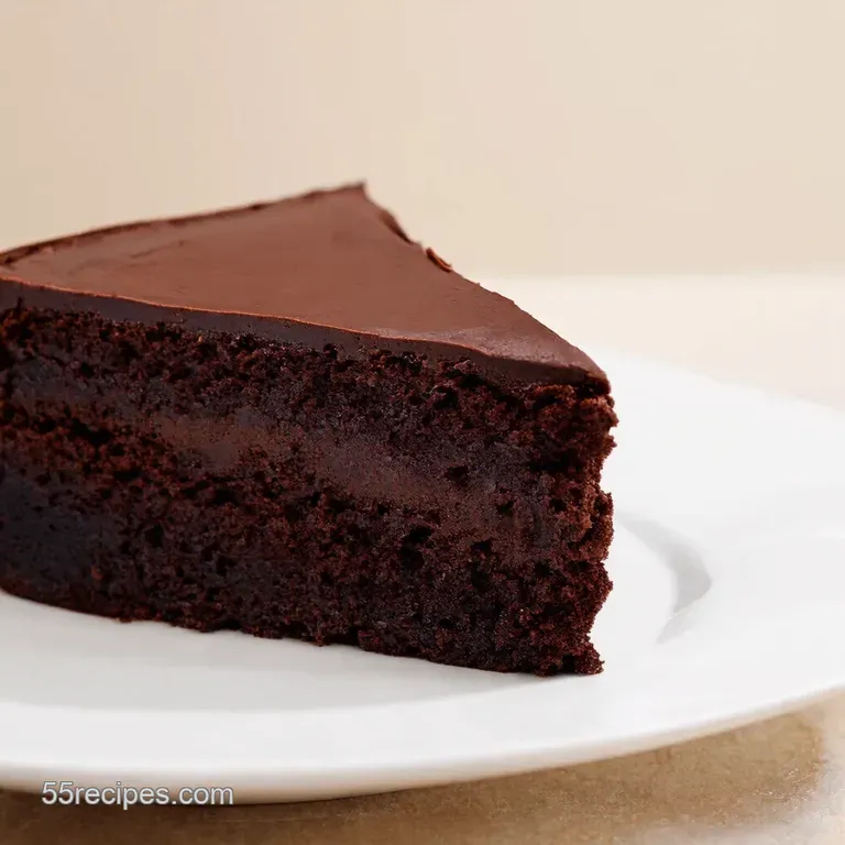 Decadent Dark Chocolate Torte One Bowl Wonder