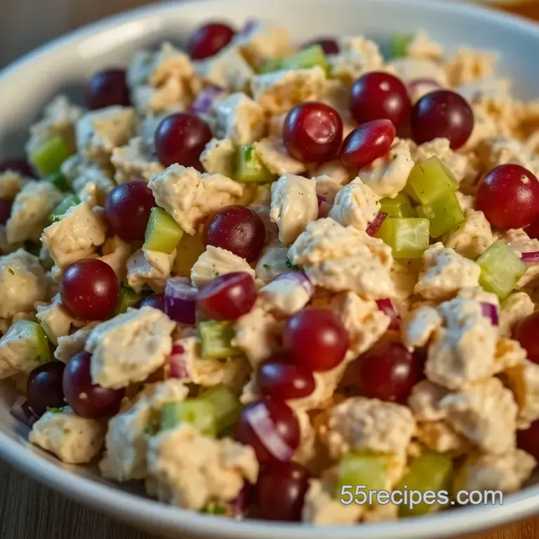 Delicious Chicken Salad: What to Eat with It! presentation