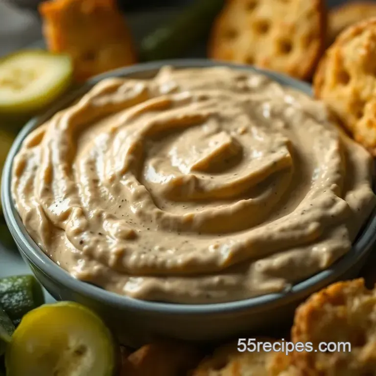 Deliciously Creamy Fried Pickle Dip