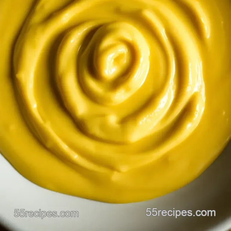 Dijonaise Delight: A Creamy Dijon Mustard Sauce presentation
