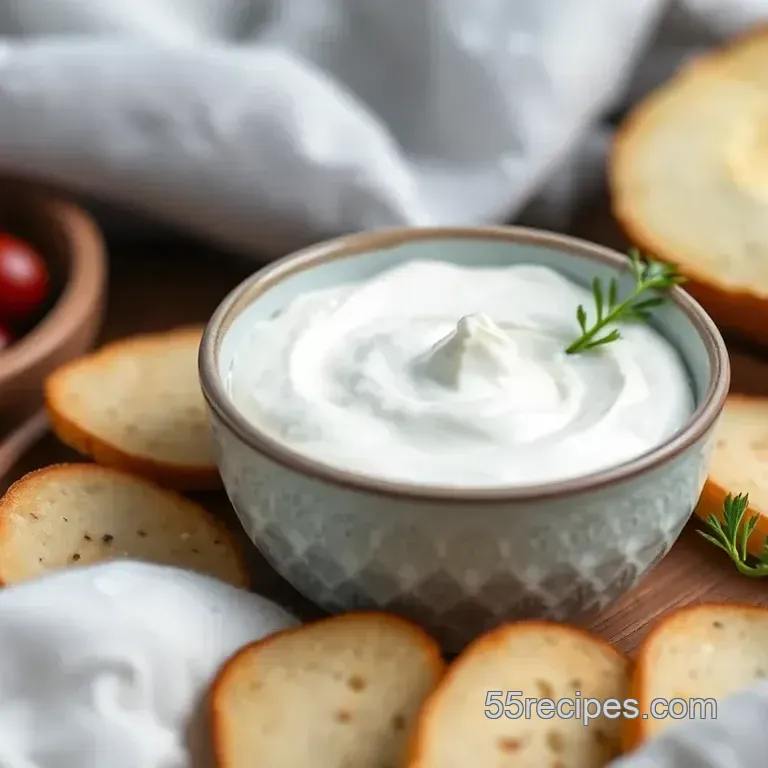 Tangy Vegan Cream Cheese Dip: A Zesty Delight