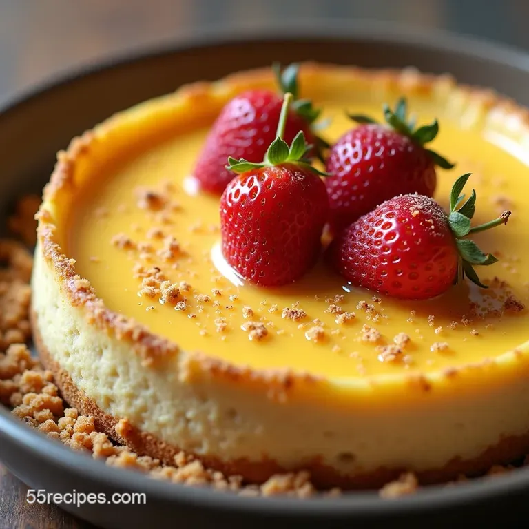 Warm Dreamy New York Style Cheesecake Fondue Recipe Warm Dreamy New York Style Cheesecake Fondue with Graham Cracker Crumble