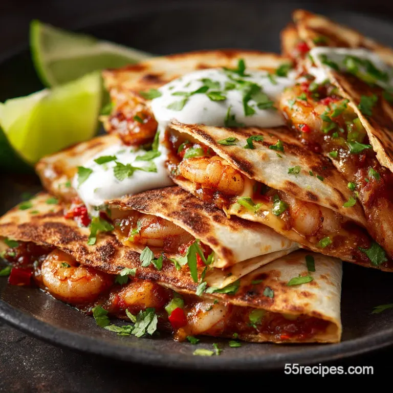 Shrimp Quesadilla Recipe: Coastal Chili-Lime with Smoky Monterey Jack