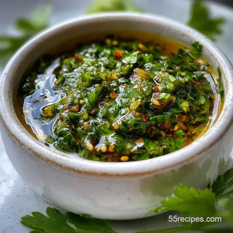 Chimichurri Recipe Easy: Bright and Garlicky