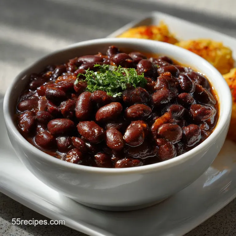 Mexican Black Beans From Scratch