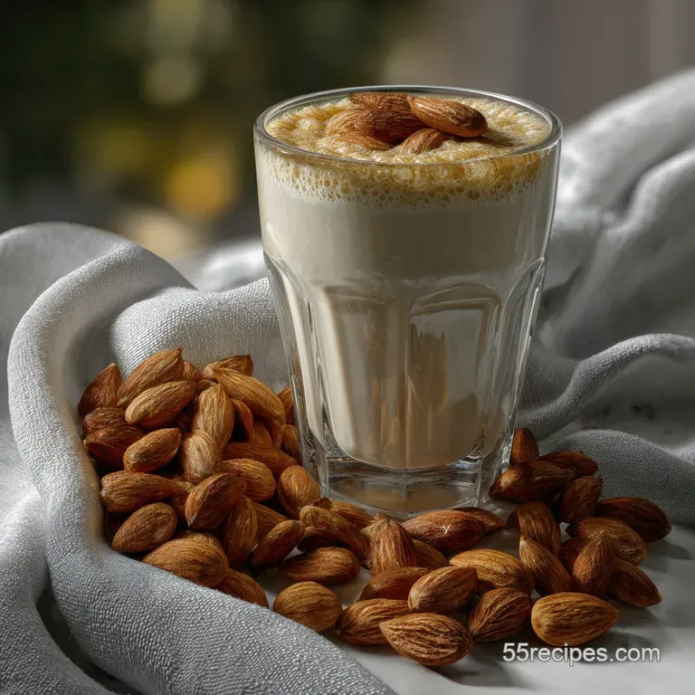 Toasted Almond Drink: Zero-Cook Assembly