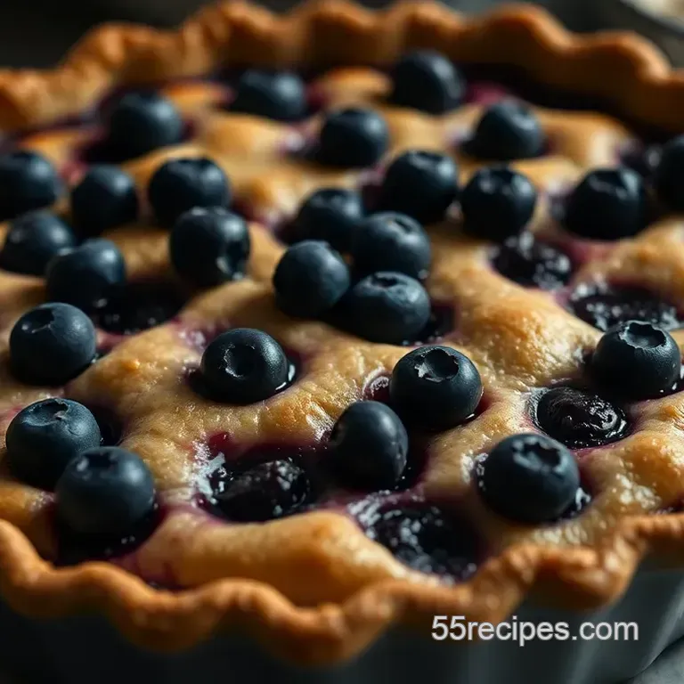 Effortless Blueberry Bliss: A Delightful Easy Blueberry Pie