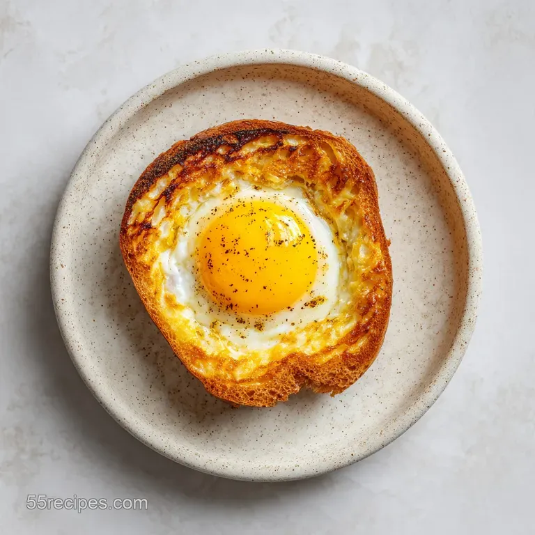 Egg in the Hole: A Buttery Golden Classic